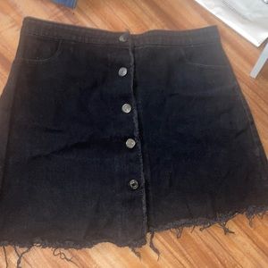 jean skirt